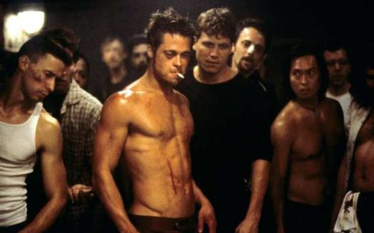 Brad Pitt in Fight Club