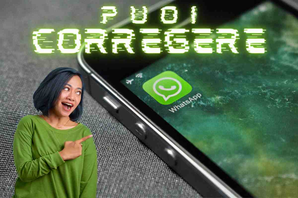 Whatsapp: modifica i messaggi