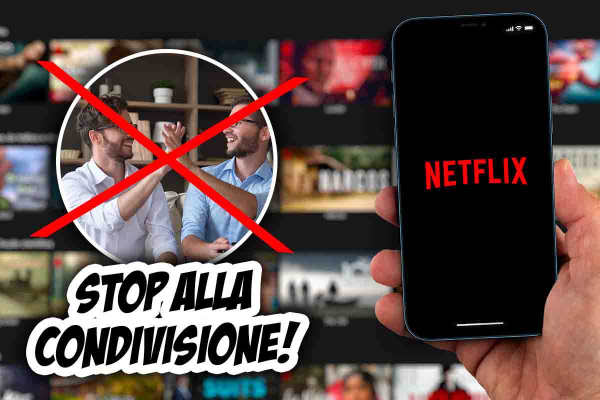 Stop condivisione account di Netflix, icona Netflix