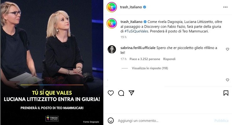 luciana littizzetto a tu si que vales