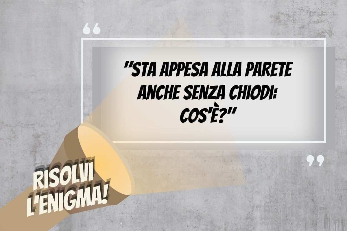 Test indovinello risolvilo in meno di 30 secondi