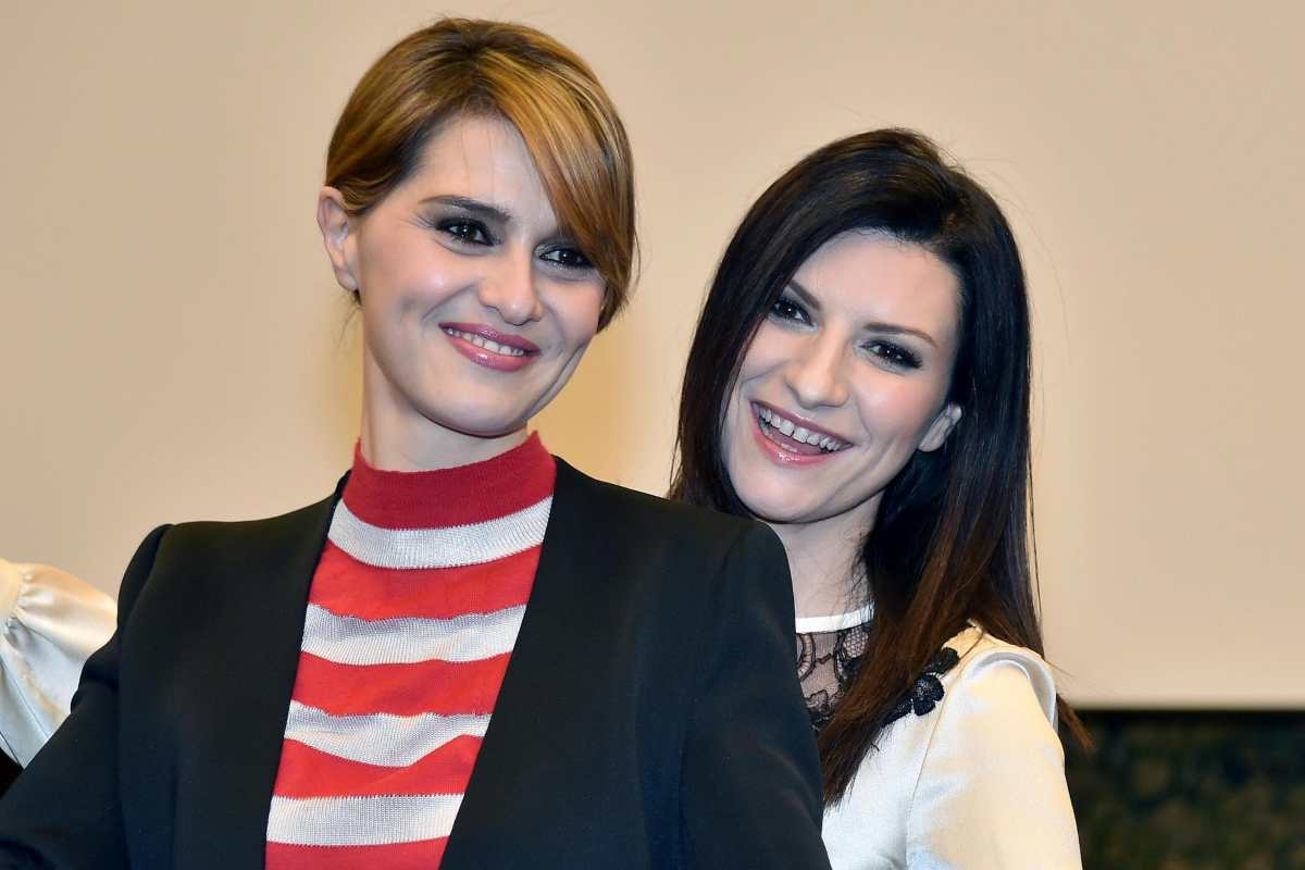 Paola Cortellesi e Laura Pausini amiche